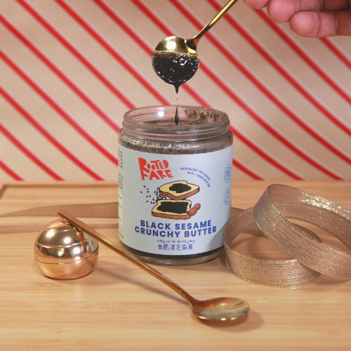 Rooted Fare - Black Sesame Crunchy Butter