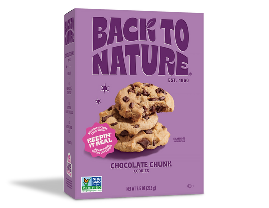 Back to Nature - Chocolate Chunk Cookies