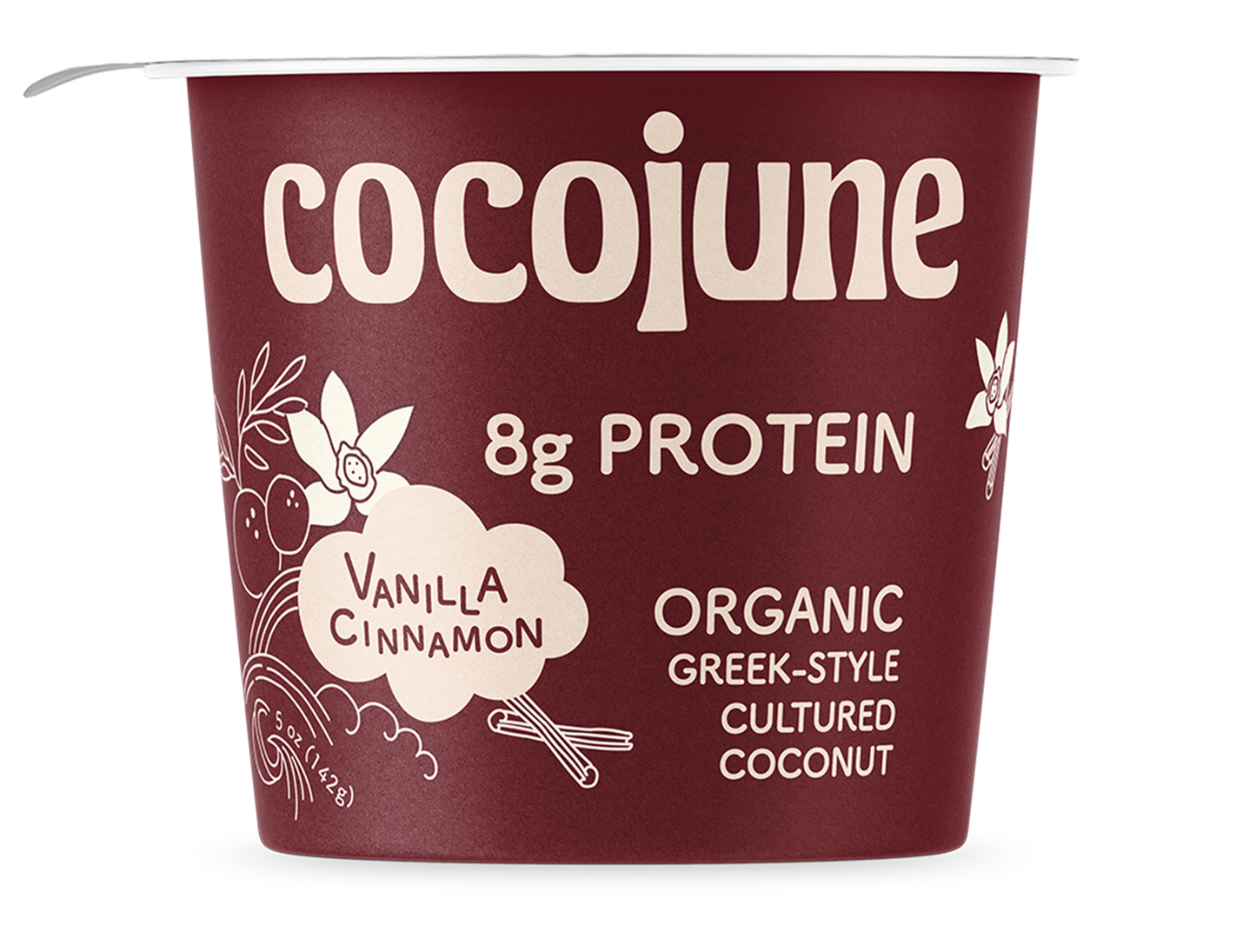 Cocojune - Vanilla Cinnamon Greek-Style Coconut Yogurt