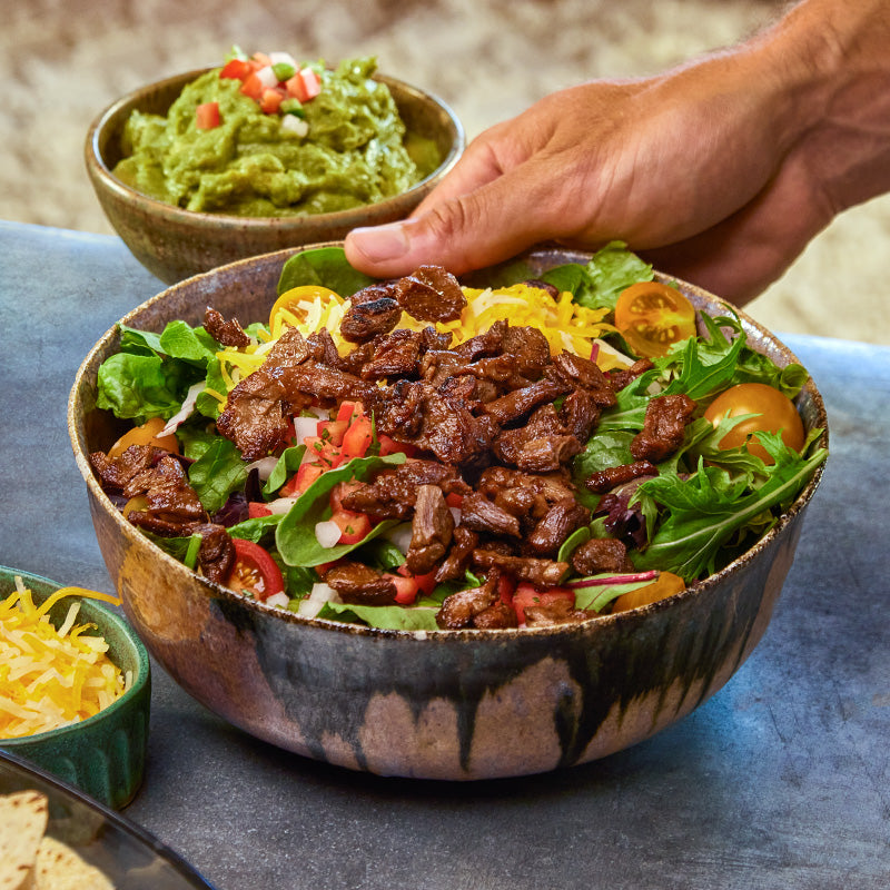 Beyond Steak - Plant-Based Seared Tips, Chimichurri
