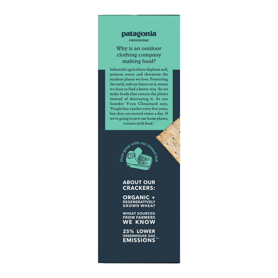 Patagonia Provisions - Organic Sourdough Sea Salt Crackers