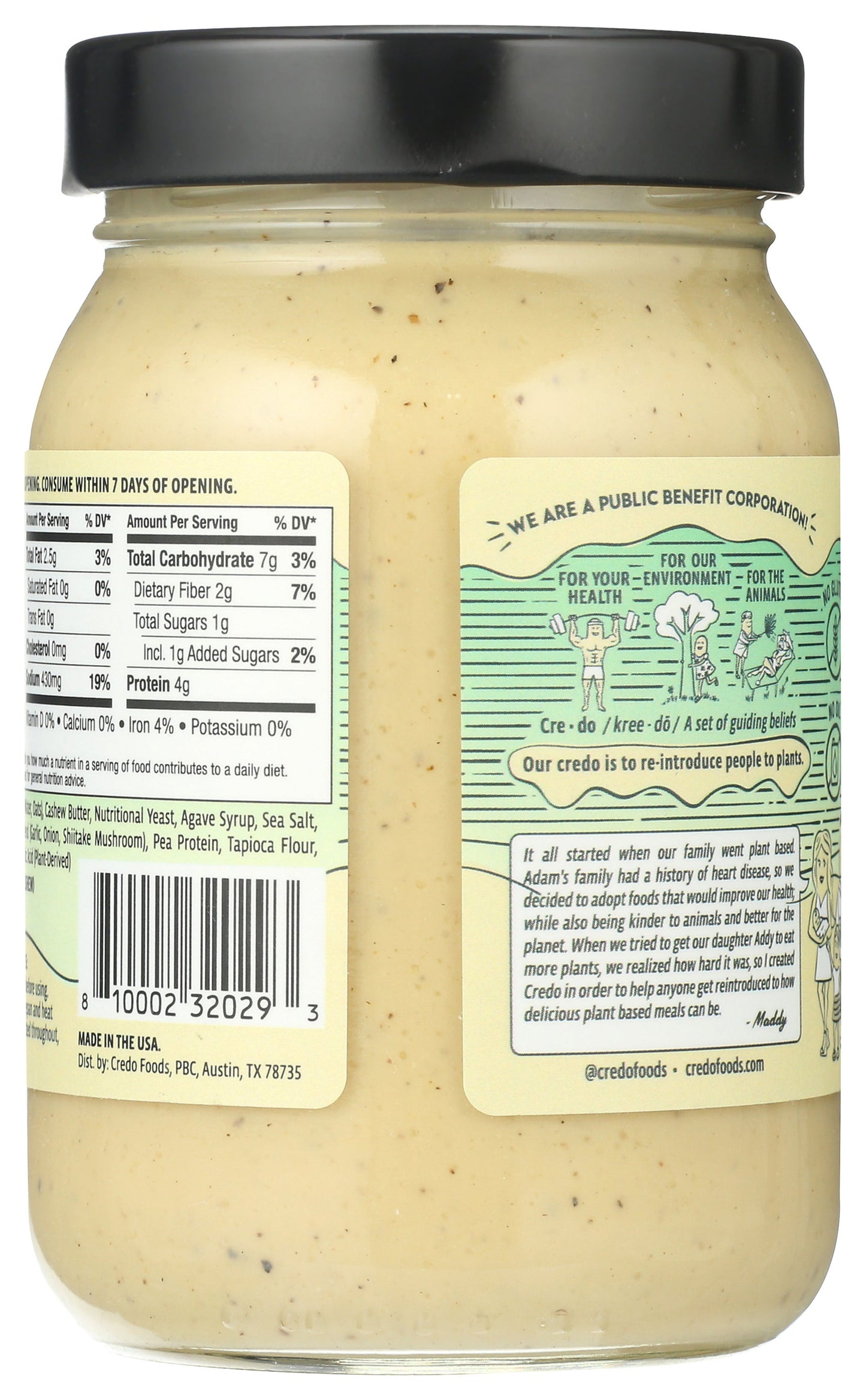 Credo - Roasted Garlic Alfredo Sauce