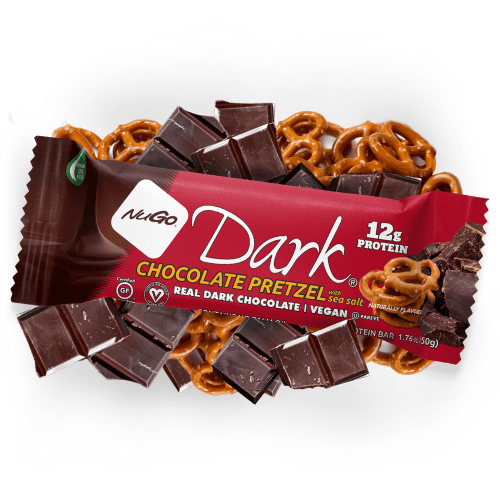 NuGo - Dark Chocolate Pretzel Protein Bar