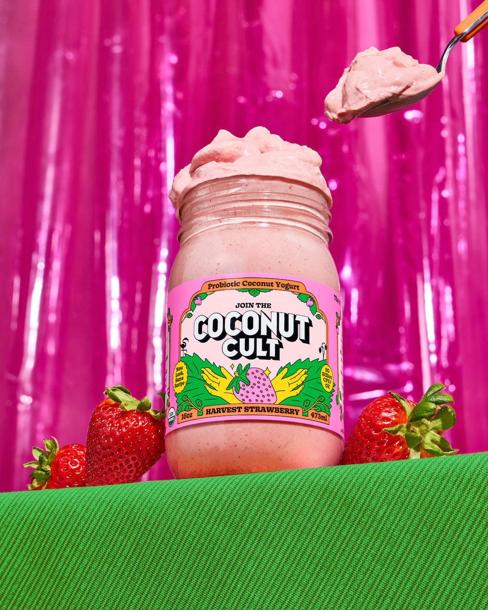 Coconut Cult - Harvest Strawberry Yogurt