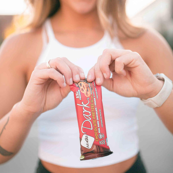 NuGo - Dark Chocolate Pretzel Protein Bar