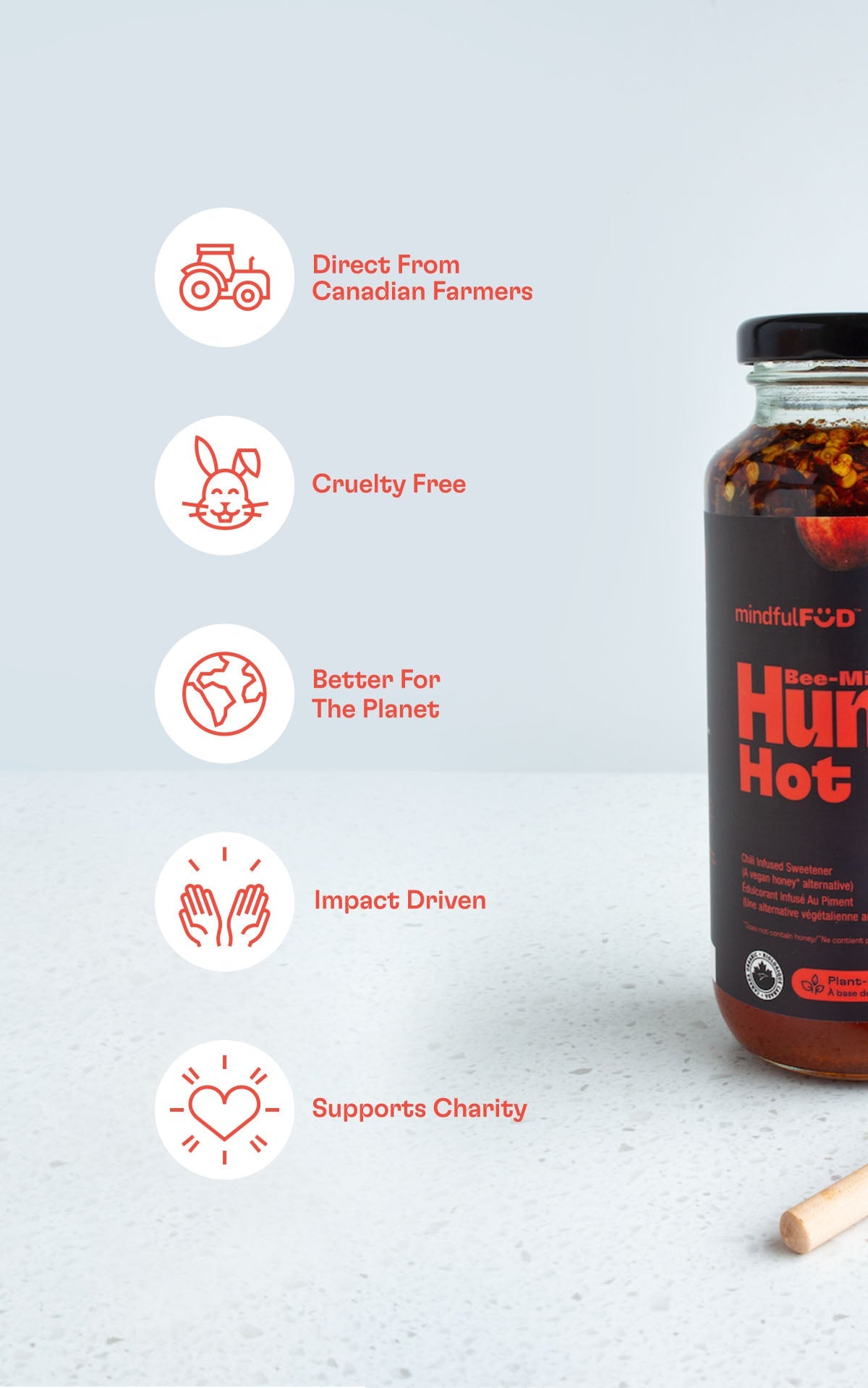 MindulFUD - Bee Mindful Hot Hunnie