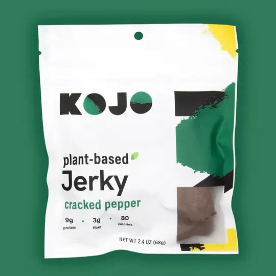 Kojo - Vegan Jerky Cracked Pepper Plant-Based Jerky