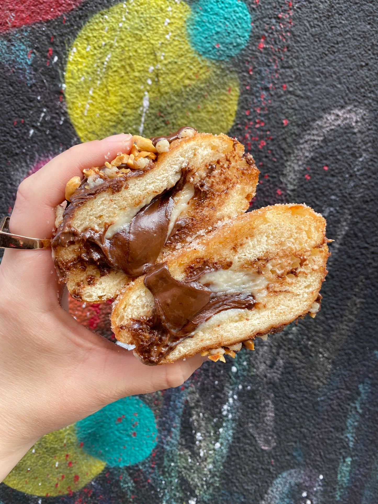 Unregular Bakery - Nutella Cream Cheese Doughnut