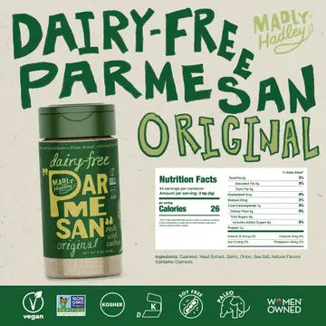 Madly Hadley Original Cashew Parmesan
