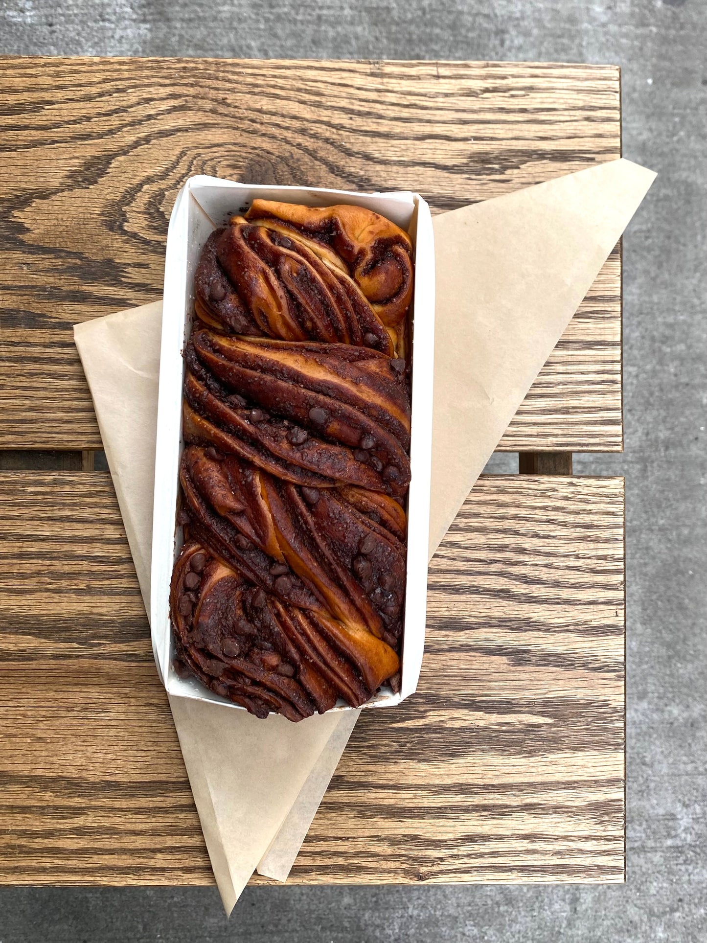 Babka Bailout - Vegan Dark Chocolate Babka Loaf