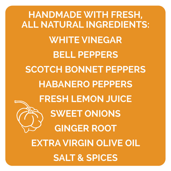 Queen Majesty - Scotch Bonnet & Ginger Hot Sauce