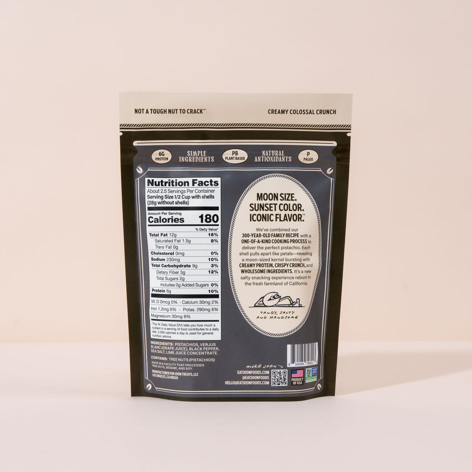 Joon - Salt & Pepper Pistachios