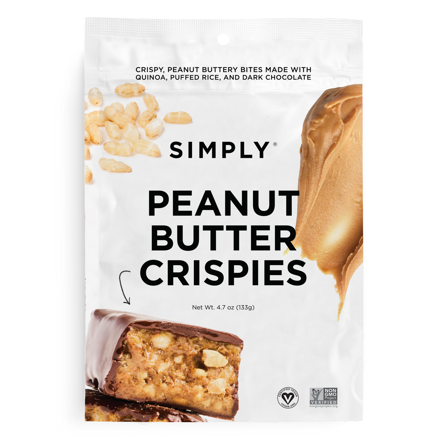 Simply - Peanut Butter Crispies Bars