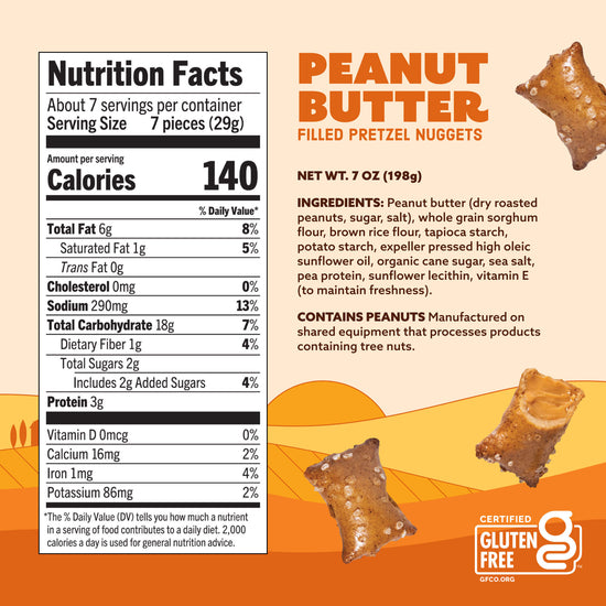 Quinn - Peanut Butter Filled GF Pretzels