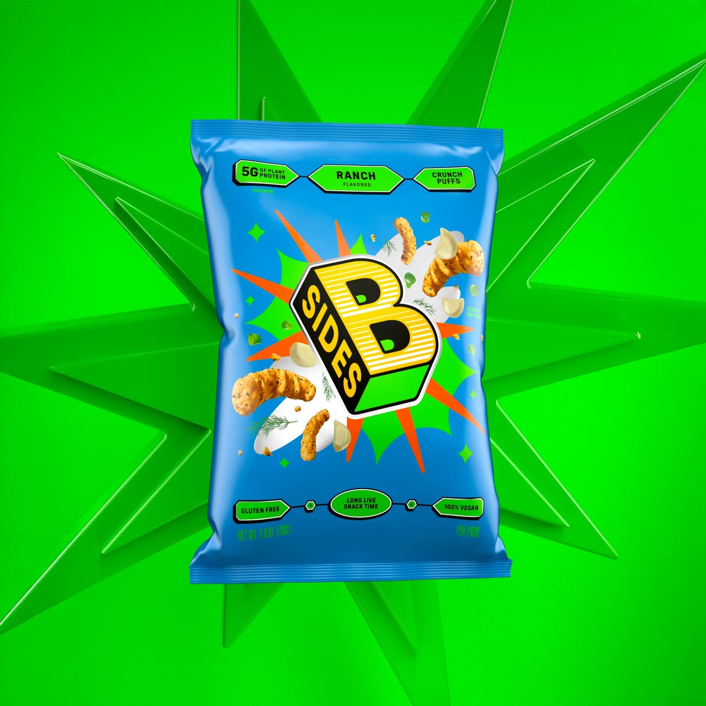 B Sides-Ranch Crunch Puffs