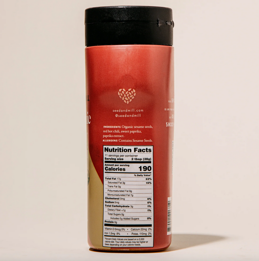 Seed + Mill - Spicy Tahini Creamy Hot Sauce