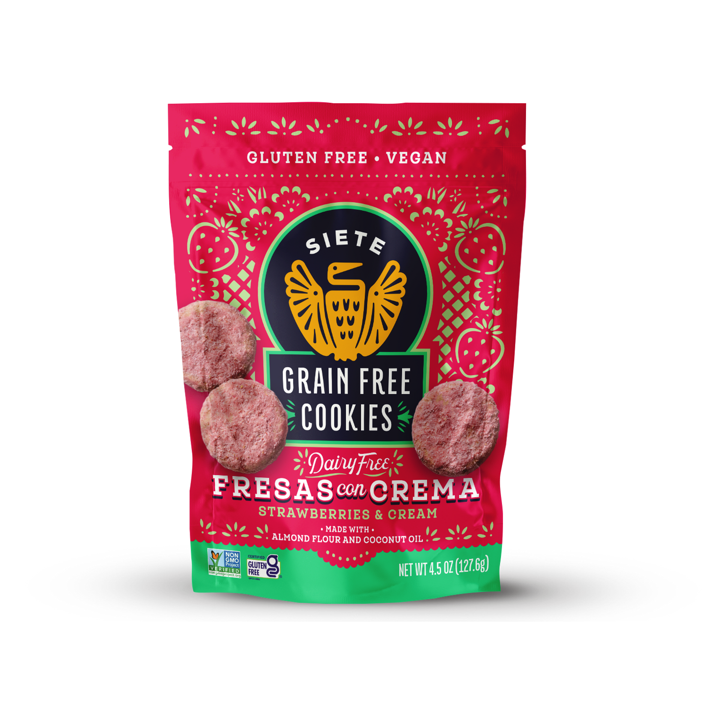Siete - Fresas Con Crema Cookies