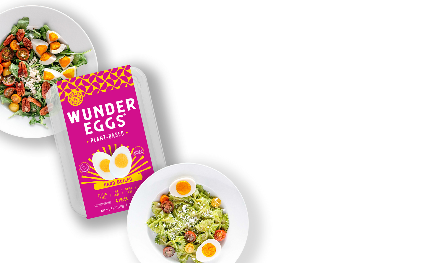 Wunder Eggs - Plant Based Hard Boiled Eggs