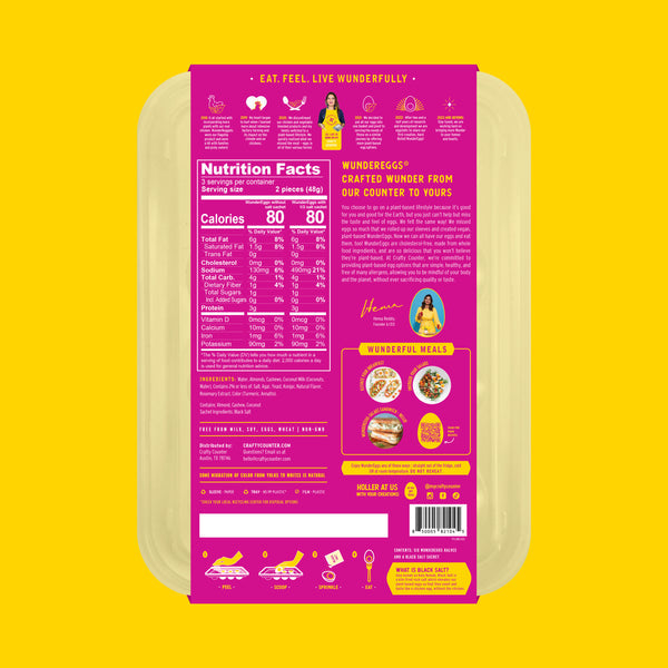 Wunder Eggs - Plant Based Hard Boiled Eggs