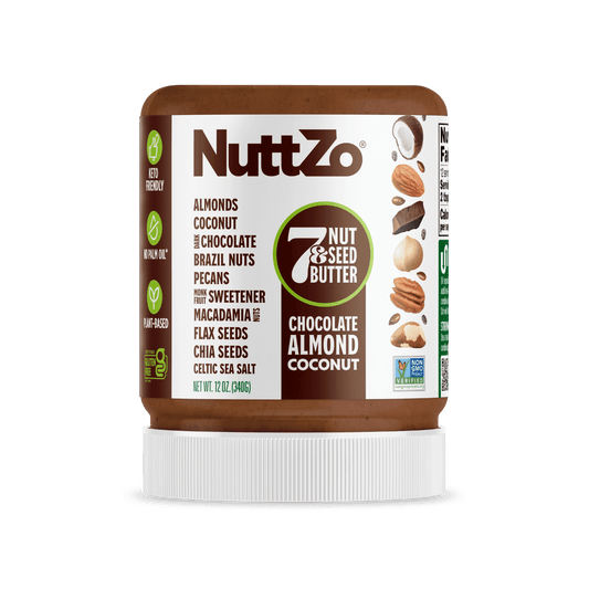 NuttZo - Chocolate, Almond & Coconut Butter