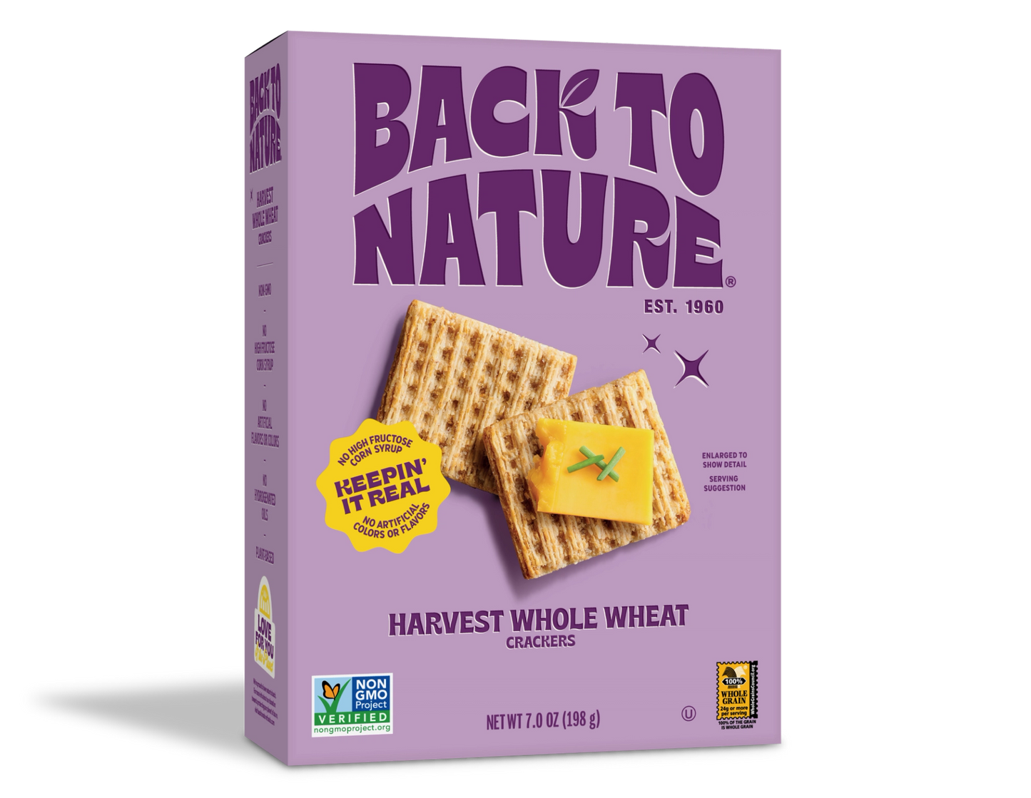Back to Nature - Harvest Whole Wheat Crackers