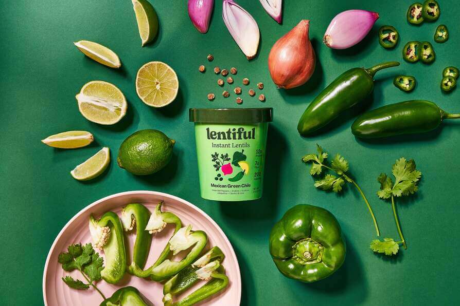 Lentiful - Mexican Green Chile Instant Lentils
