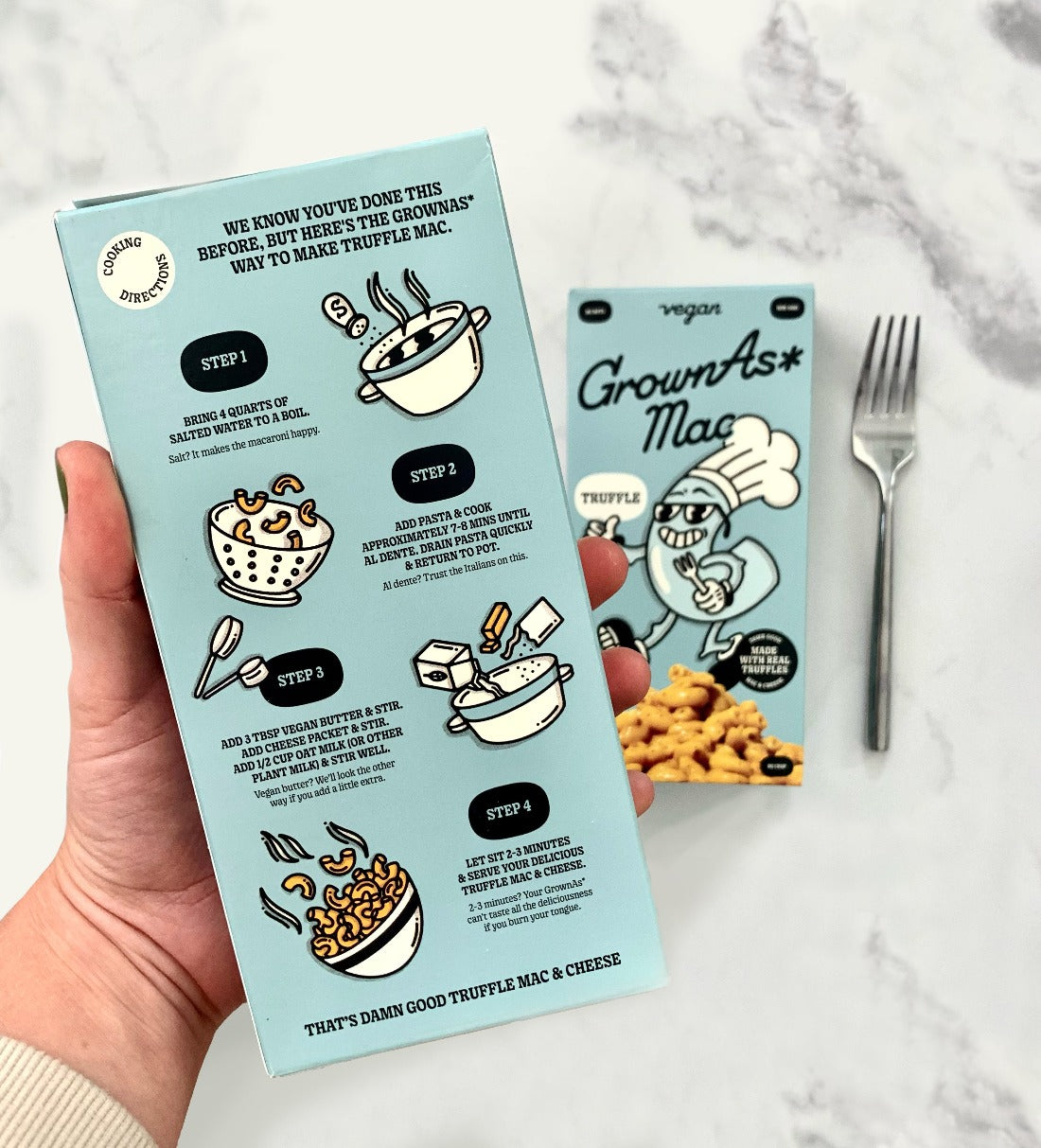 Grown As* Foods - Truffle Mac & Cheese