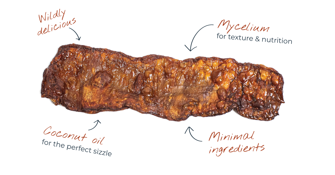 MyBacon - Mycelium Meatless Bacon