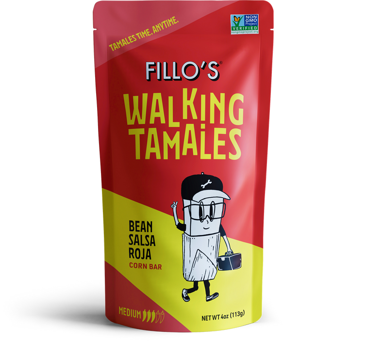 FILLO'S - Bean Salsa Roja Walking Tamale