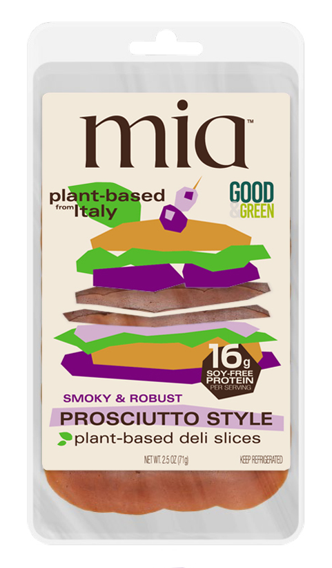 Mia Green Foods - Prosciutto Style Deli Slices