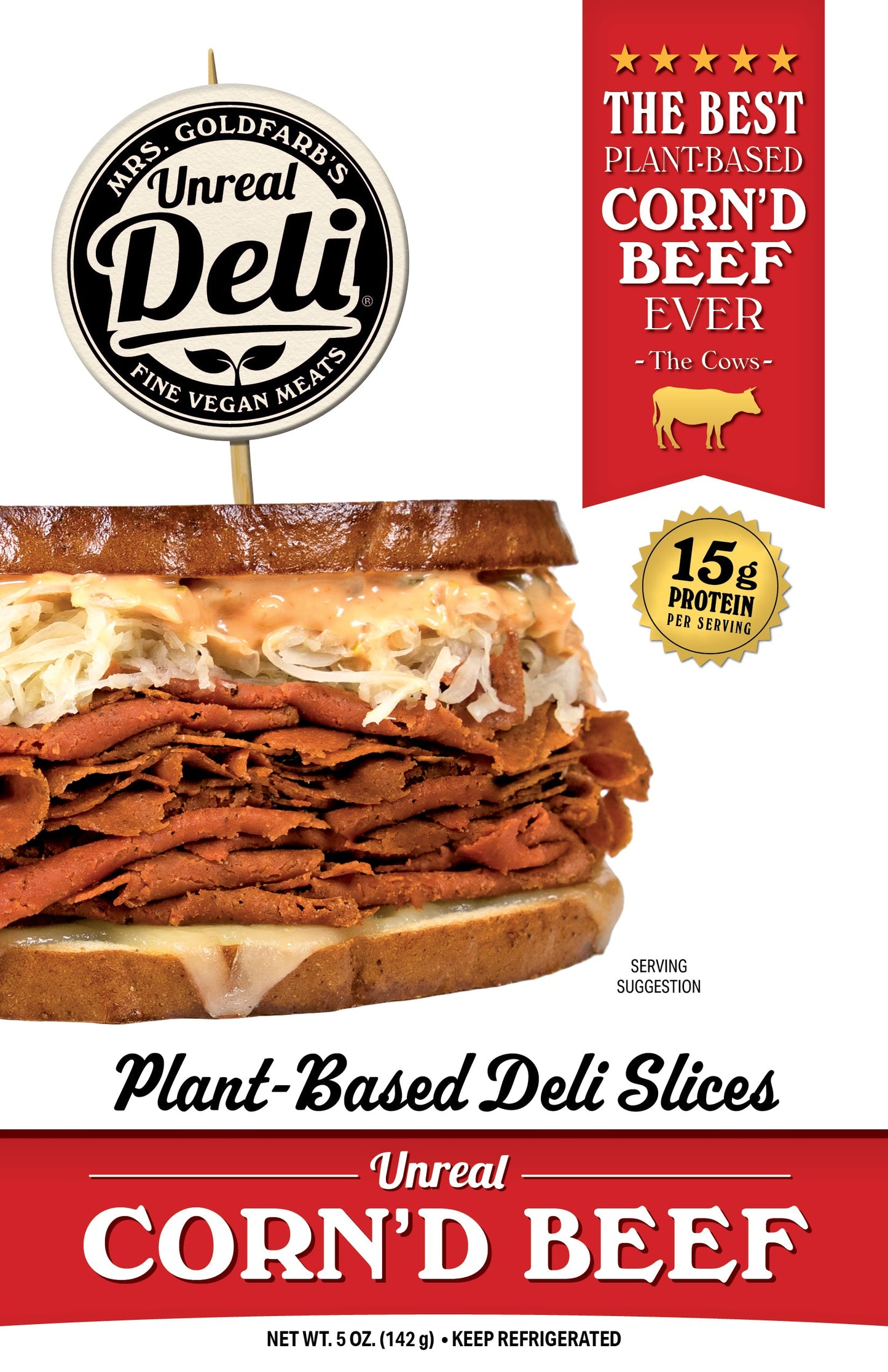 Mrs. Goldfarb's- Unreal Corn'd Beef Deli Slices