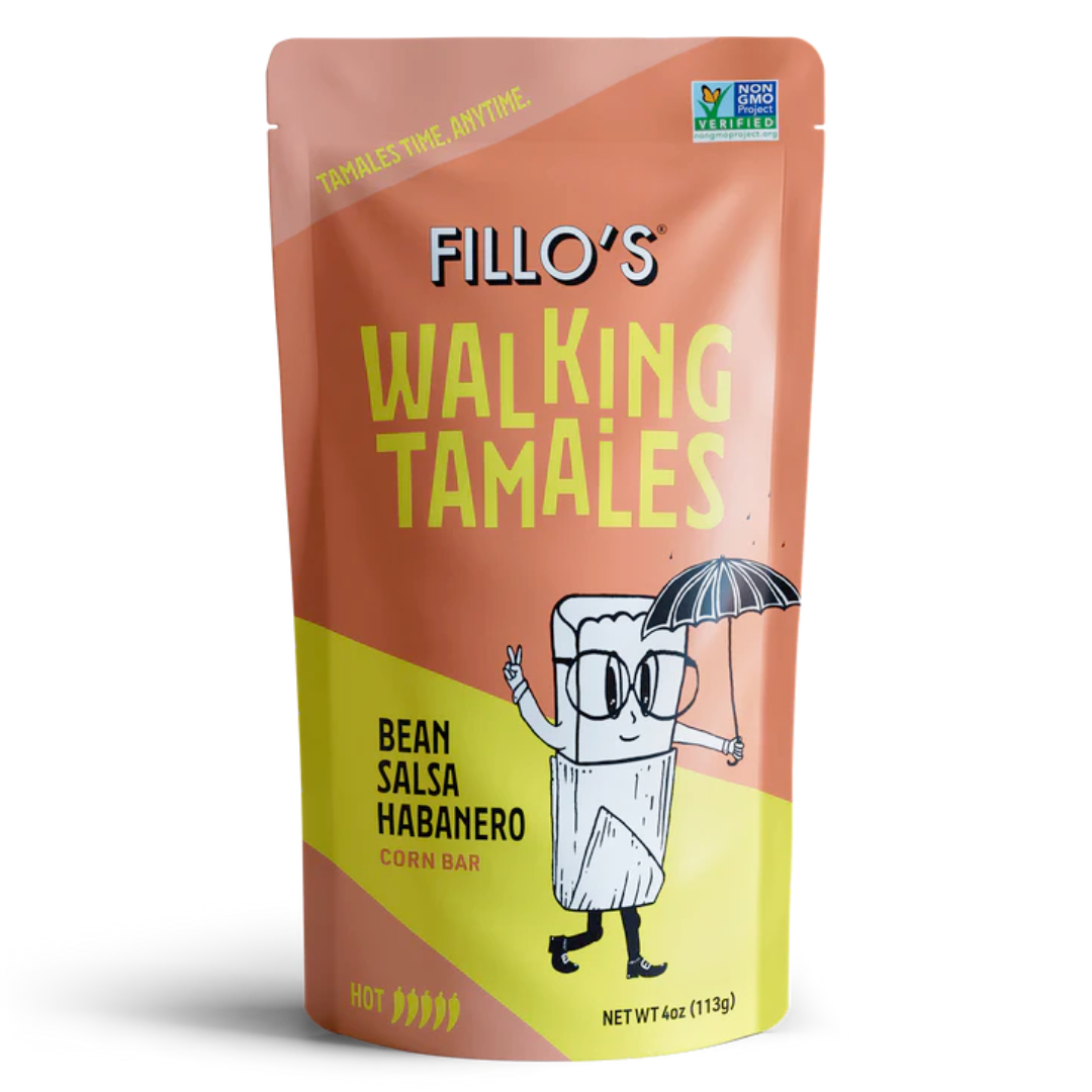 FILLO'S - Bean Salsa Habanero Walking Tamale