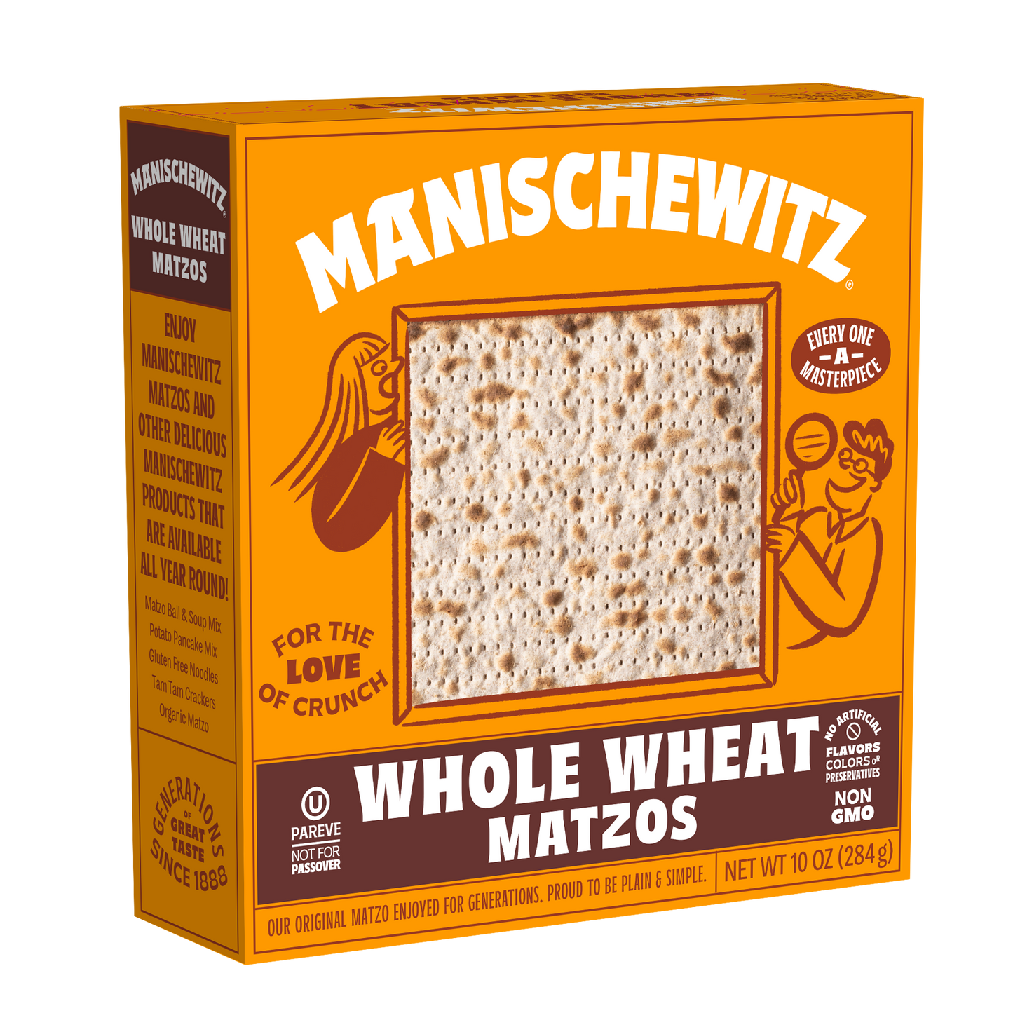 Manischewitz - Organic Whole Wheat Matzos
