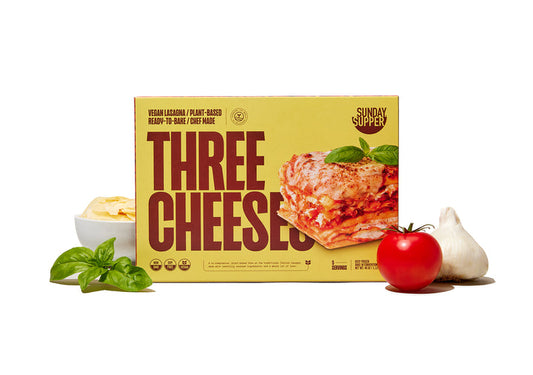 Sunday Supper - Three Cheese Lasagna