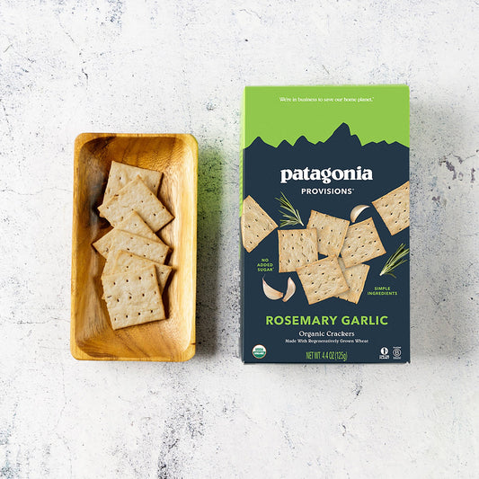 Patagonia - Organic Rosemary Garlic Crackers