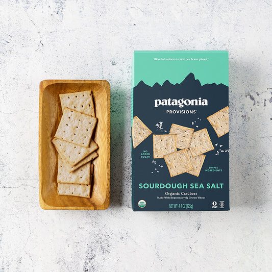 Patagonia Provisions - Organic Sourdough Sea Salt Crackers