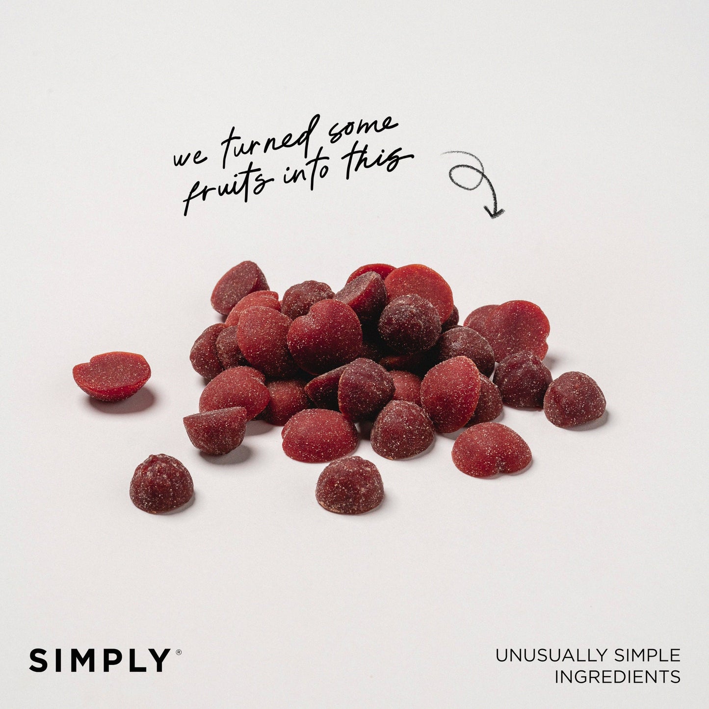 Simply - Peach & Raspberry Gummies