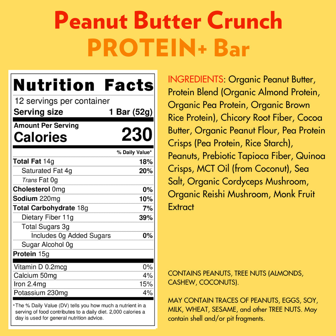 BTR Nation - Peanut Butter Crunch Energy Bar