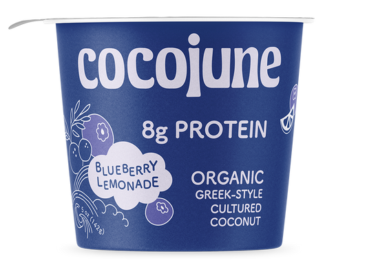 Cocojune - Organic Blueberry Lemonade Coconut Protein Yogurt
