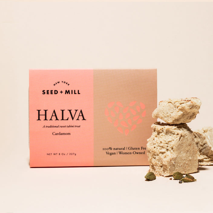Seed + Mill Cardamom Halva orchardgrocer