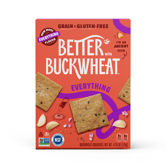 Better With Buckwheat - Everything Cracker