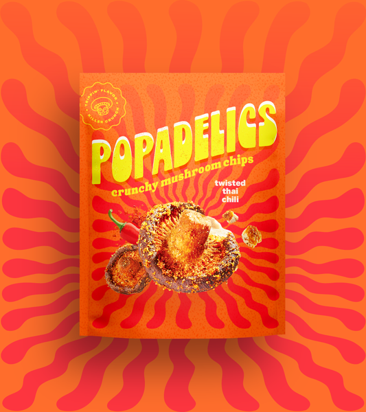 Popadelics - Thai Chili Mushroom Chips