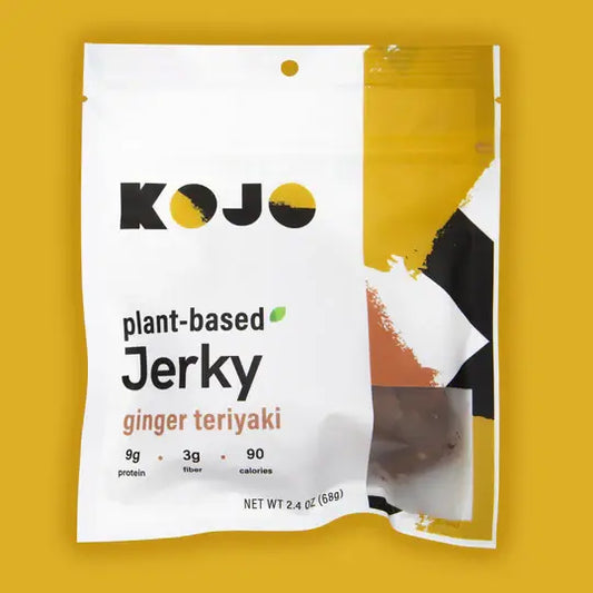 Kojo - Vegan Jerky Ginger Teriyaki Plant-Based Jerky