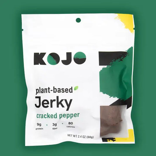 Kojo - Vegan Jerky Cracked Pepper Plant-Based Jerky