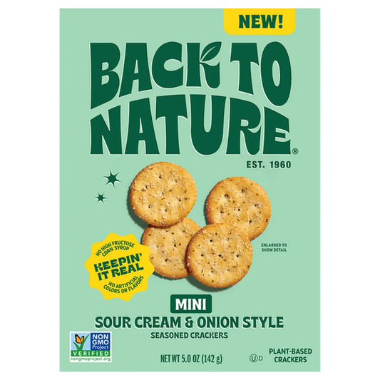 Back To Nature - Sour Cream And Onion