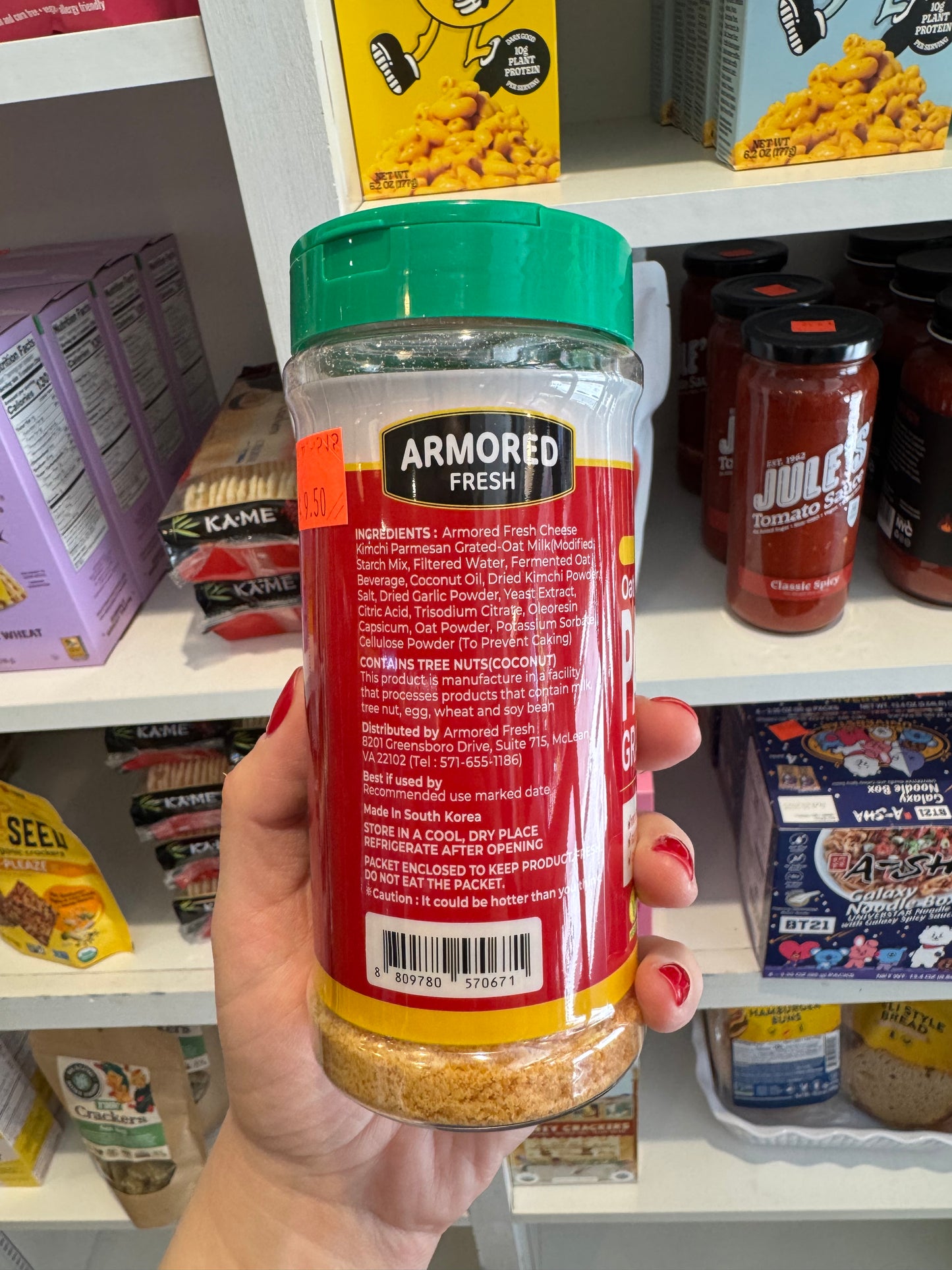 Armored Fresh - Kimchi Parmesan