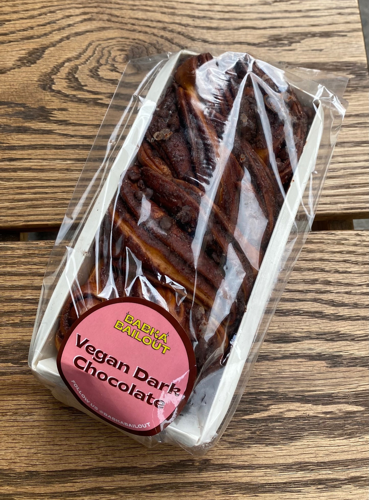 Babka Bailout - Vegan Dark Chocolate Babka Loaf