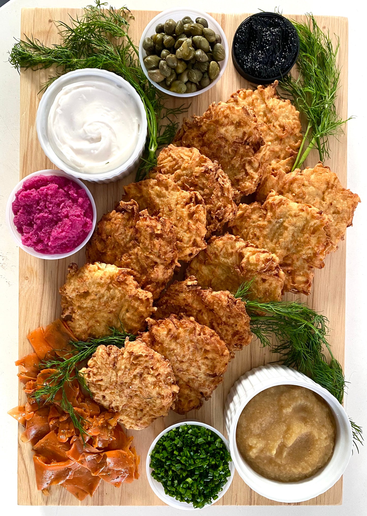 Hanukkah Catering 2024: 2 Dozen Latke Platter