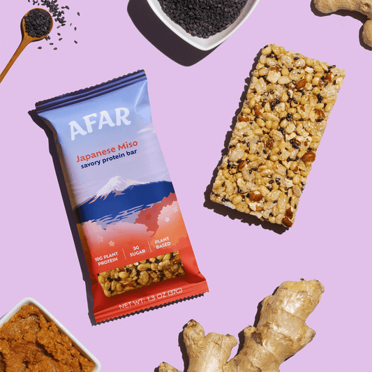 Afar- Japanese Miso Savory Protein Bar