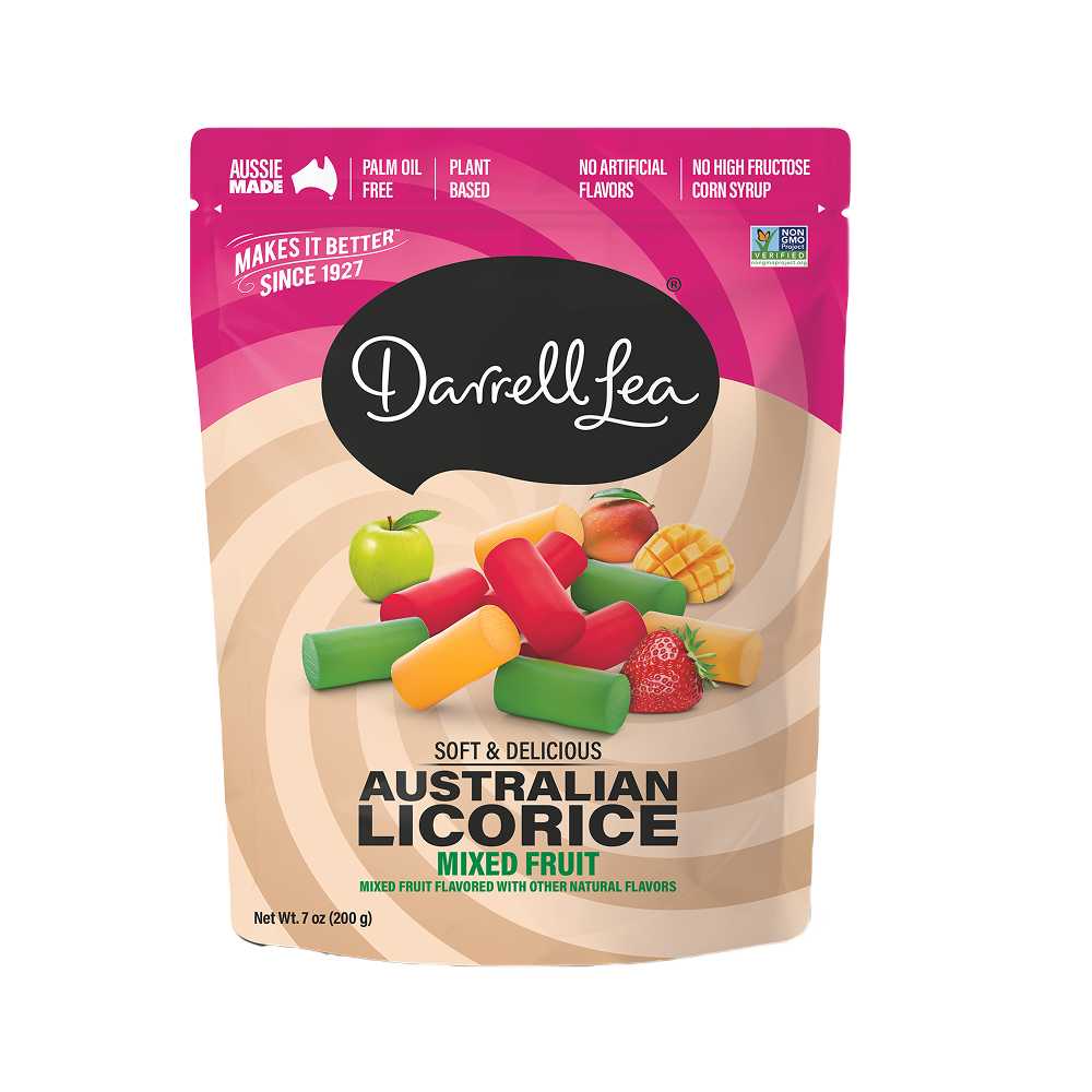Darrell Lea - Soft Australian Mixed Fruit Licorice
